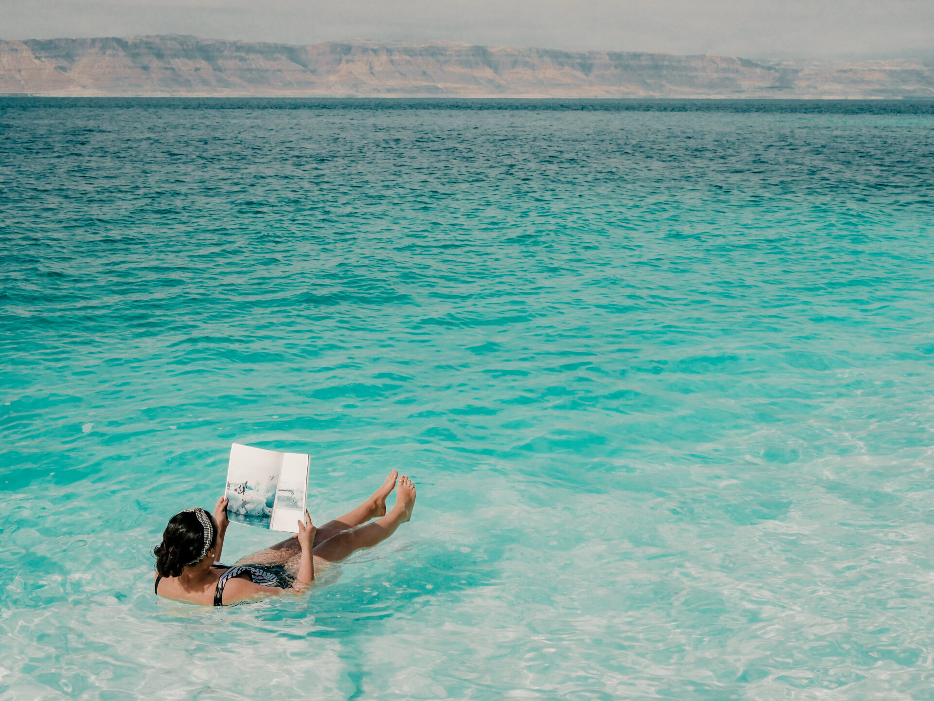 Baignade mer morte