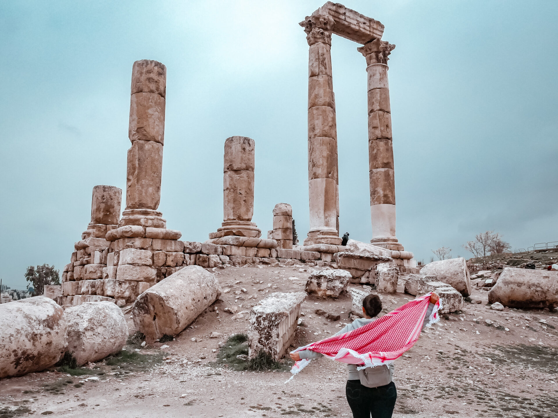 Citadelle Amman Jordanie