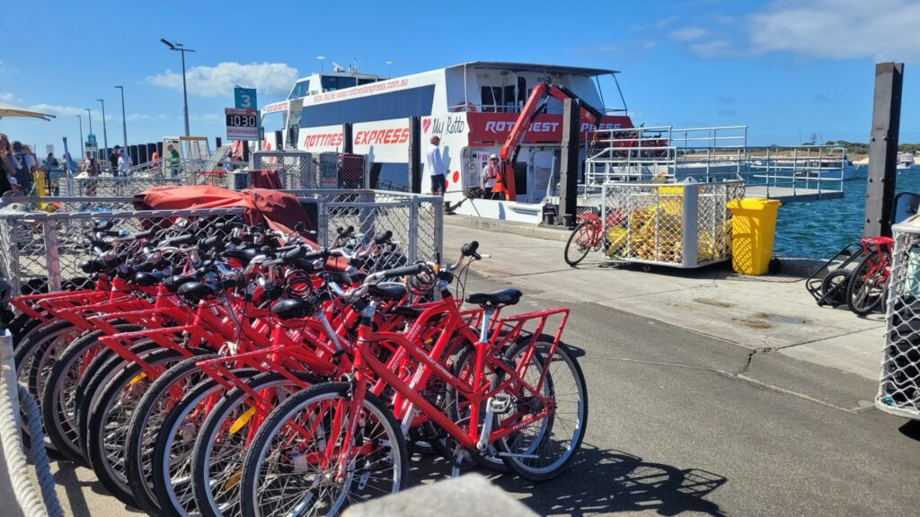 Transport sur Rottnest island