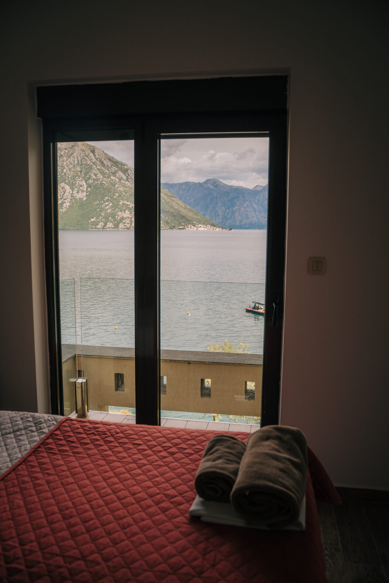 Logement vue sur baie de Kotor