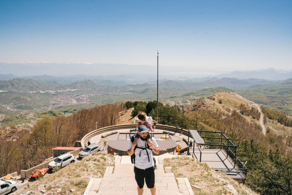 Vue depuis Mont Lovcen