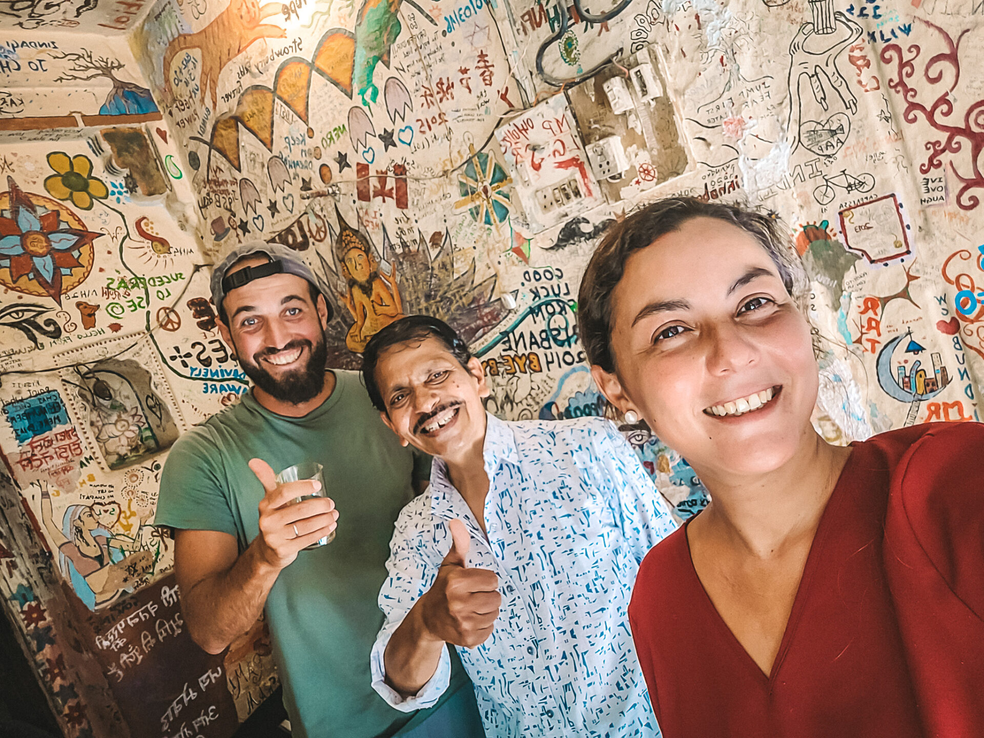 Les indiens avec les touristes