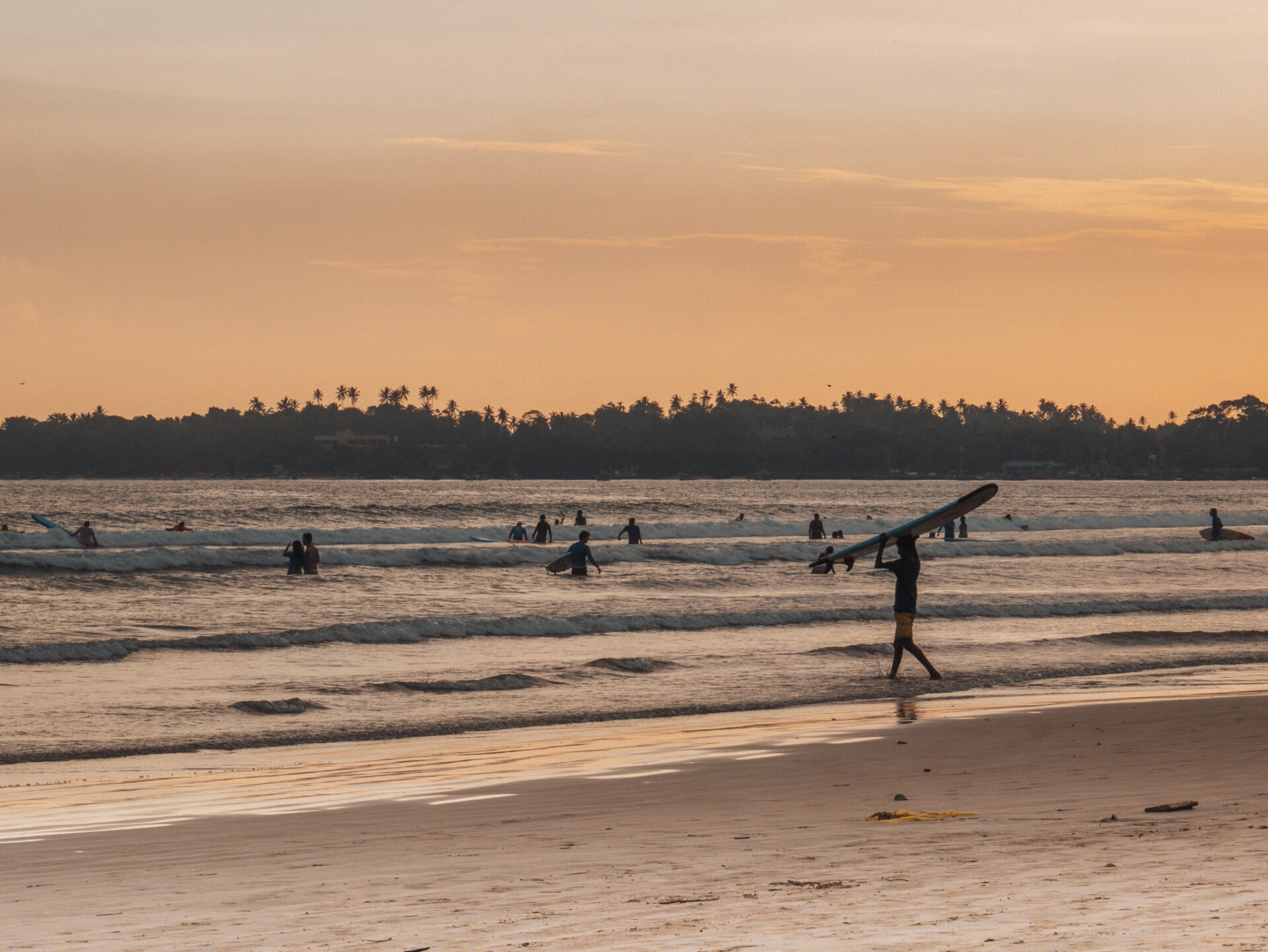 Weligama beach surf Sri lanka