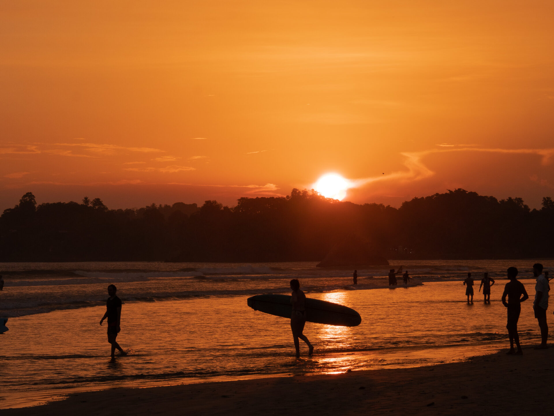 Weligama beach surf Sri lanka