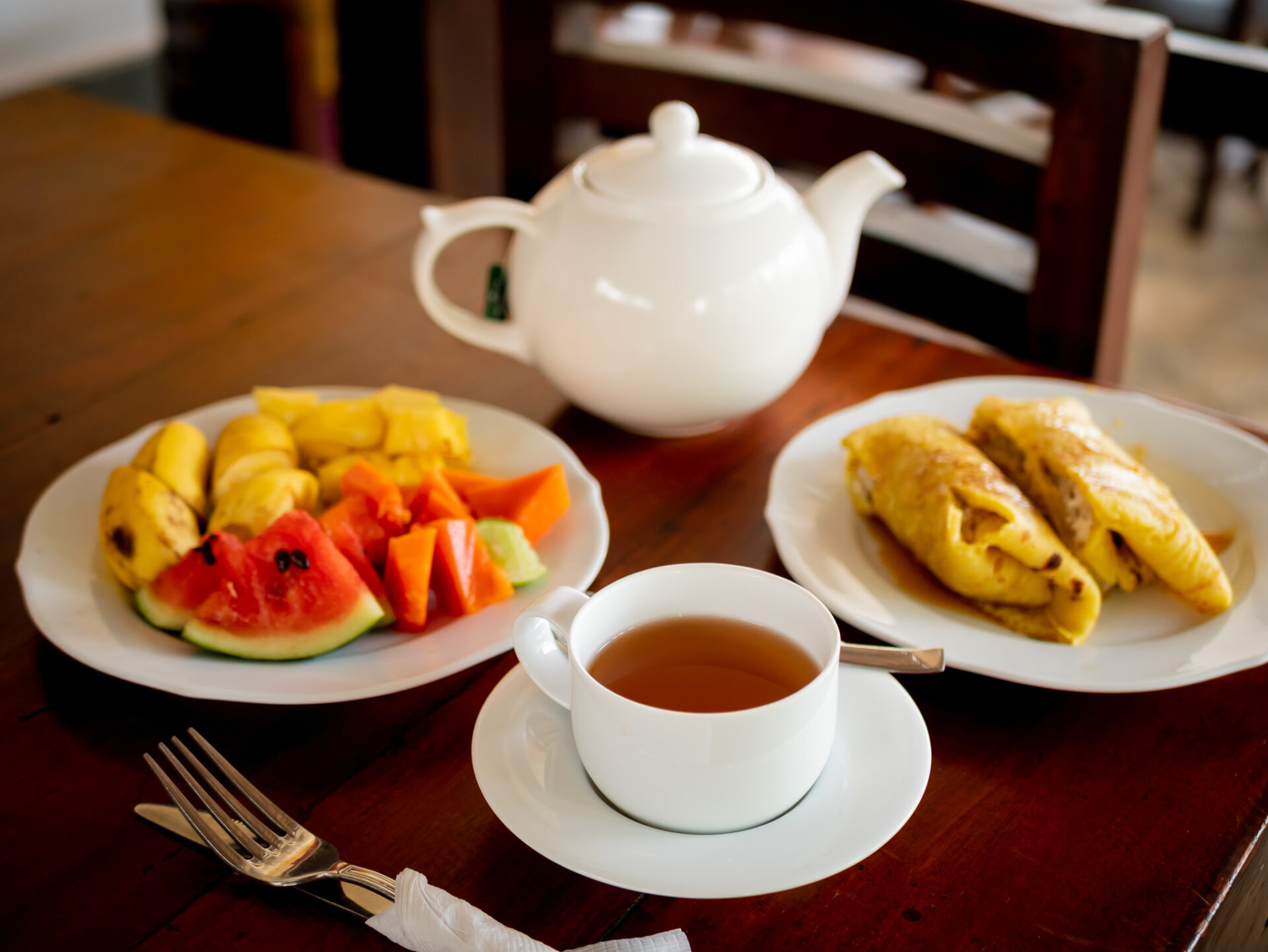Talalla leisure hôtel petit déjeuner