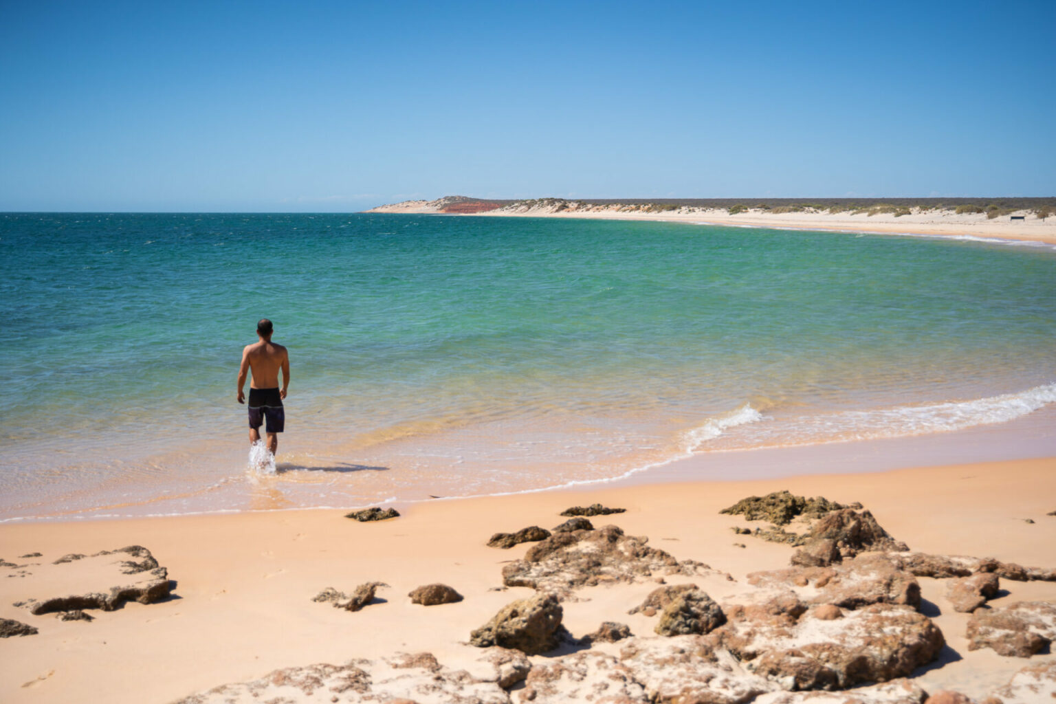 Plage à François Peron